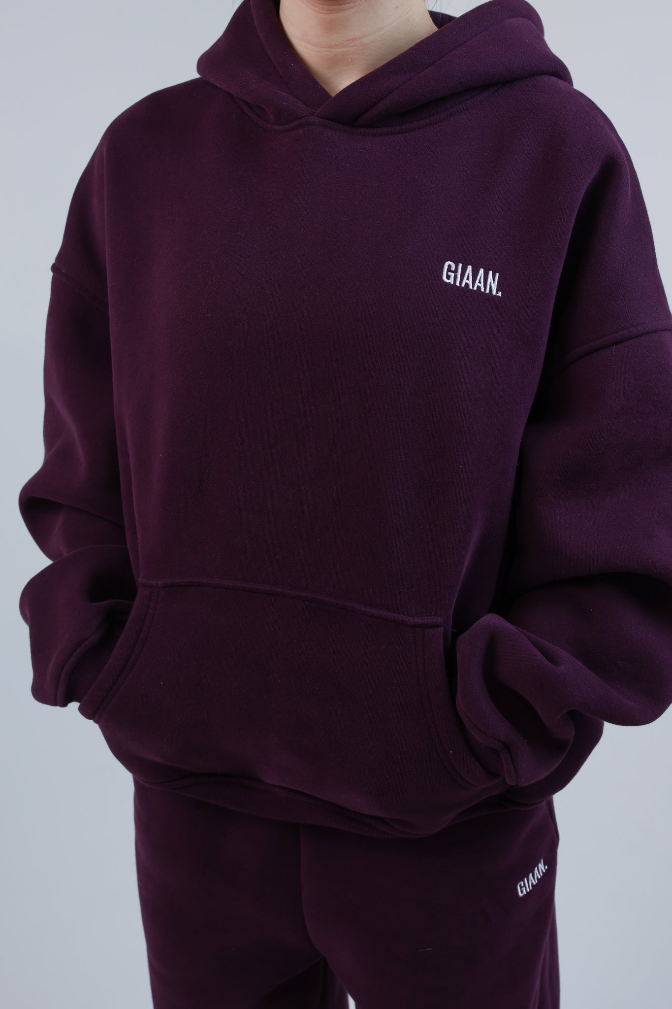 Giaan Hoodie Plum
