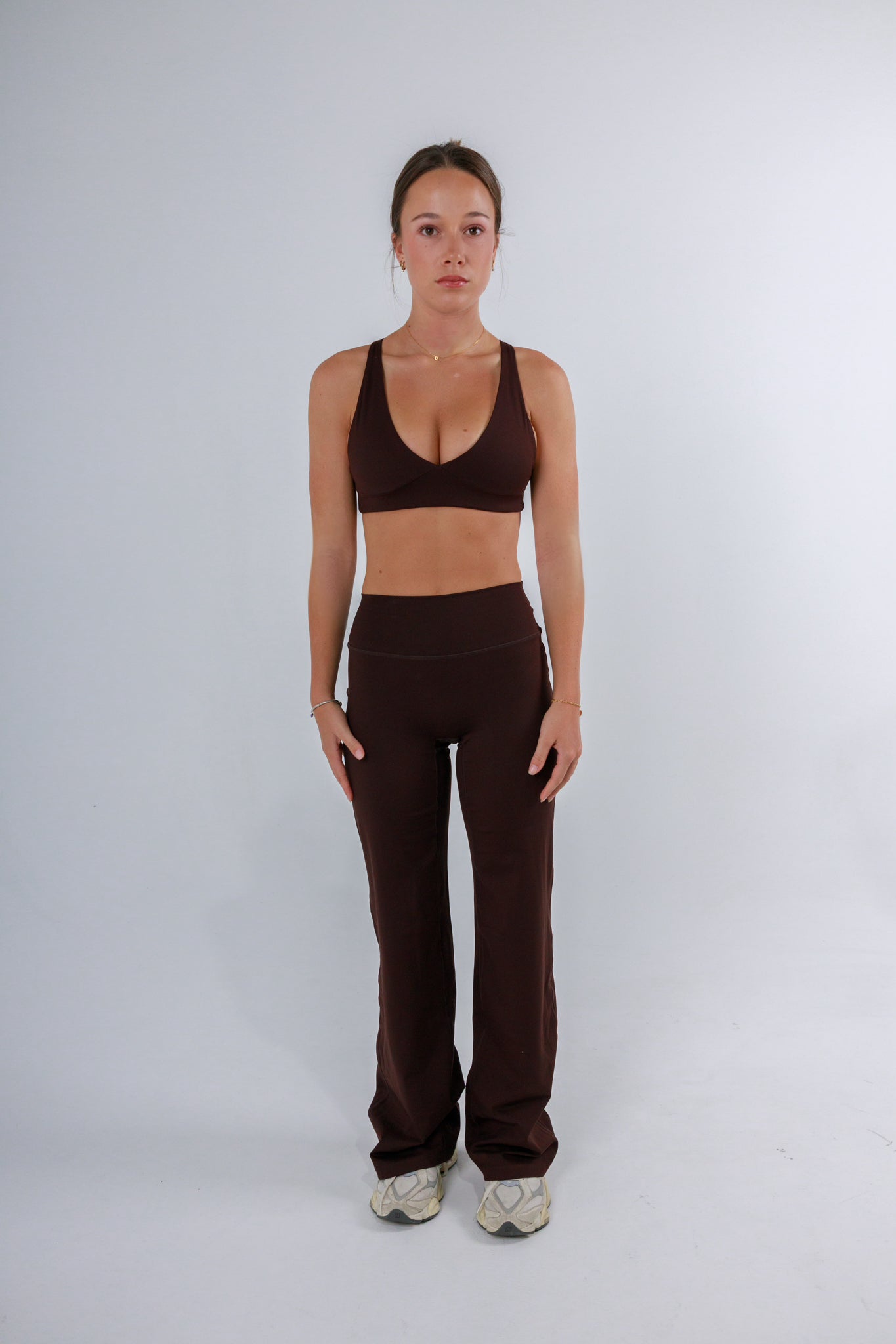 Euphoria Wide Leg Pants Chocolate