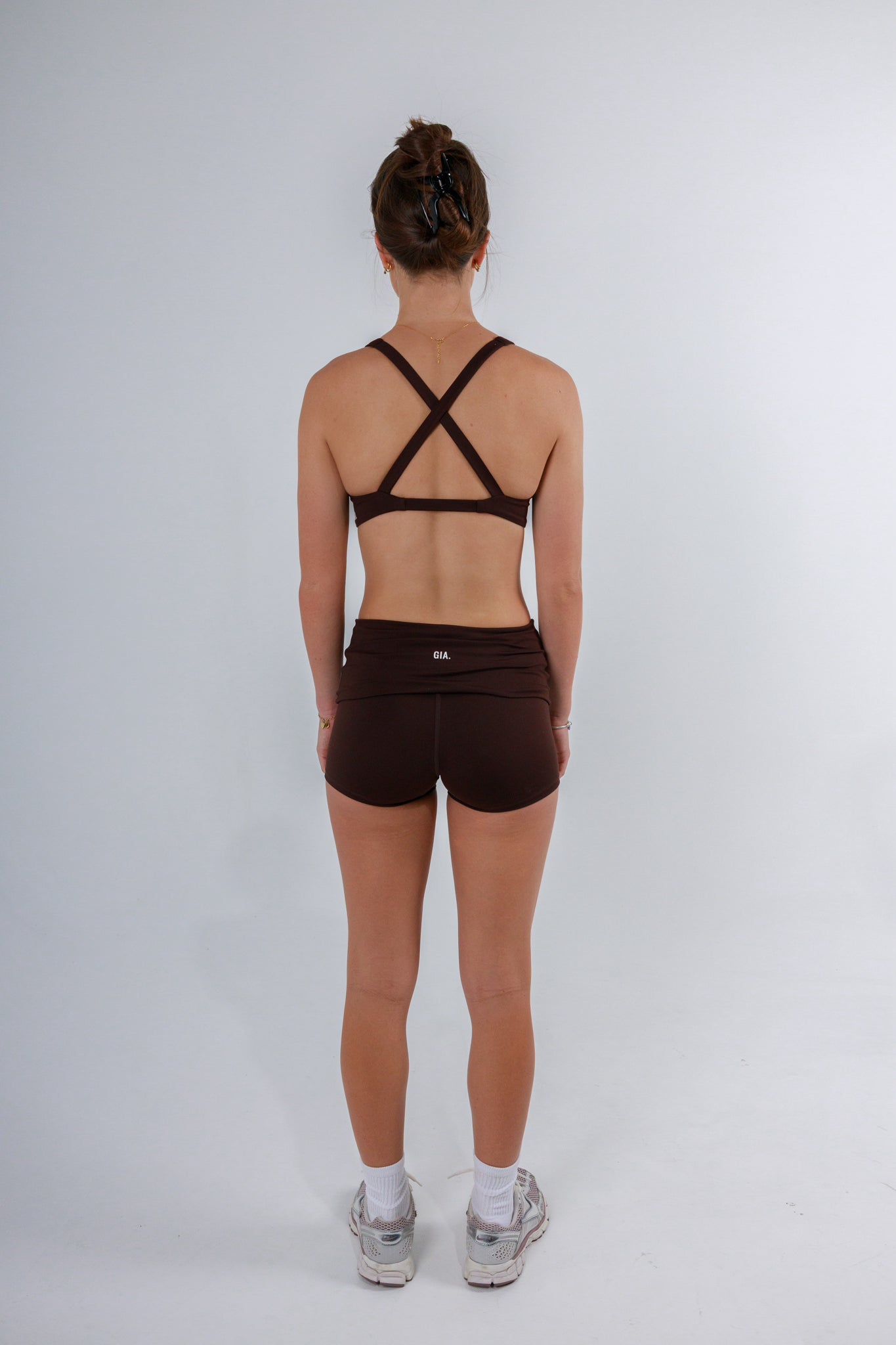 Euphoria 3" Fold Over Short Chocolate