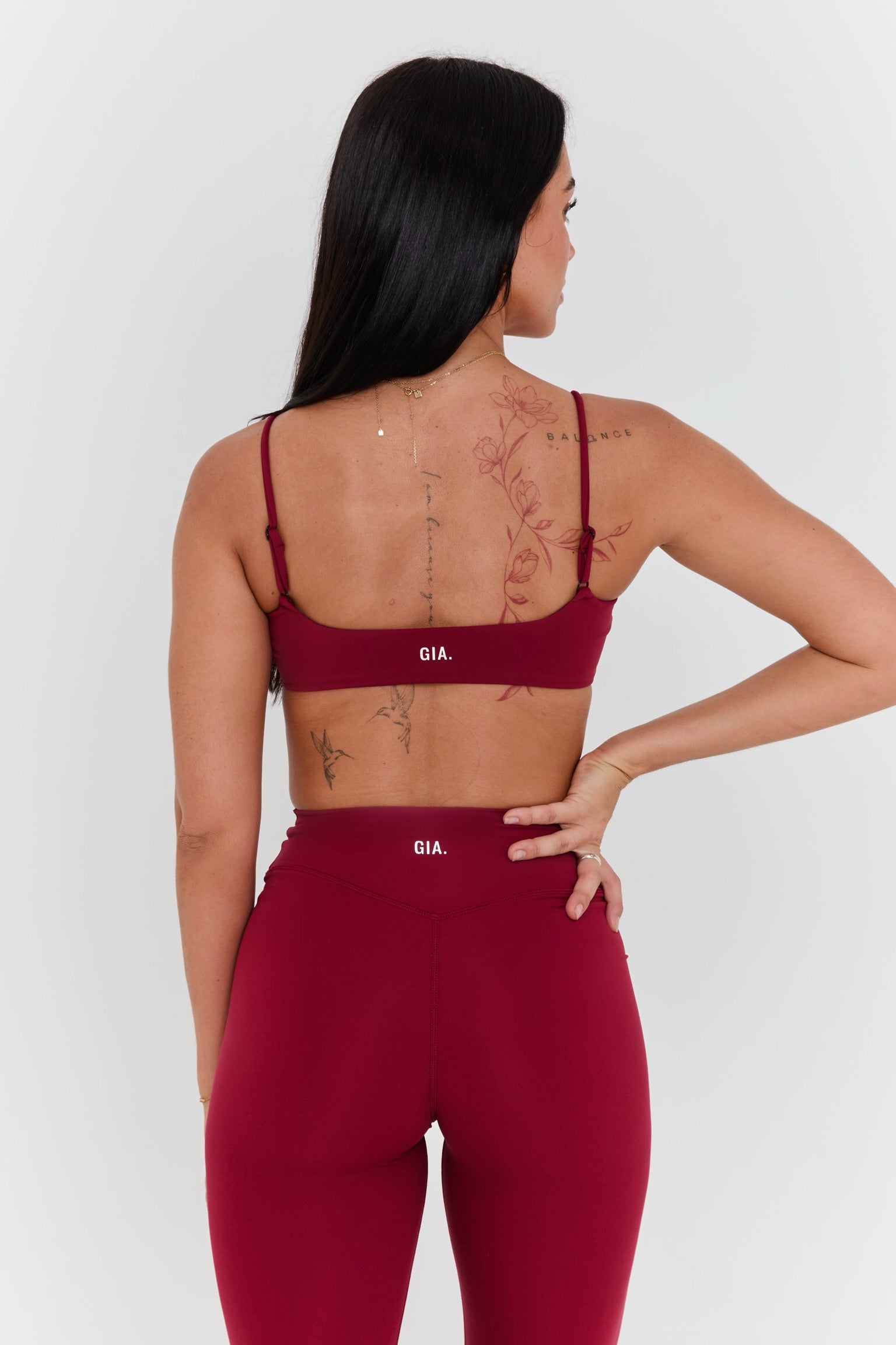 Florencia Leggings Cherry