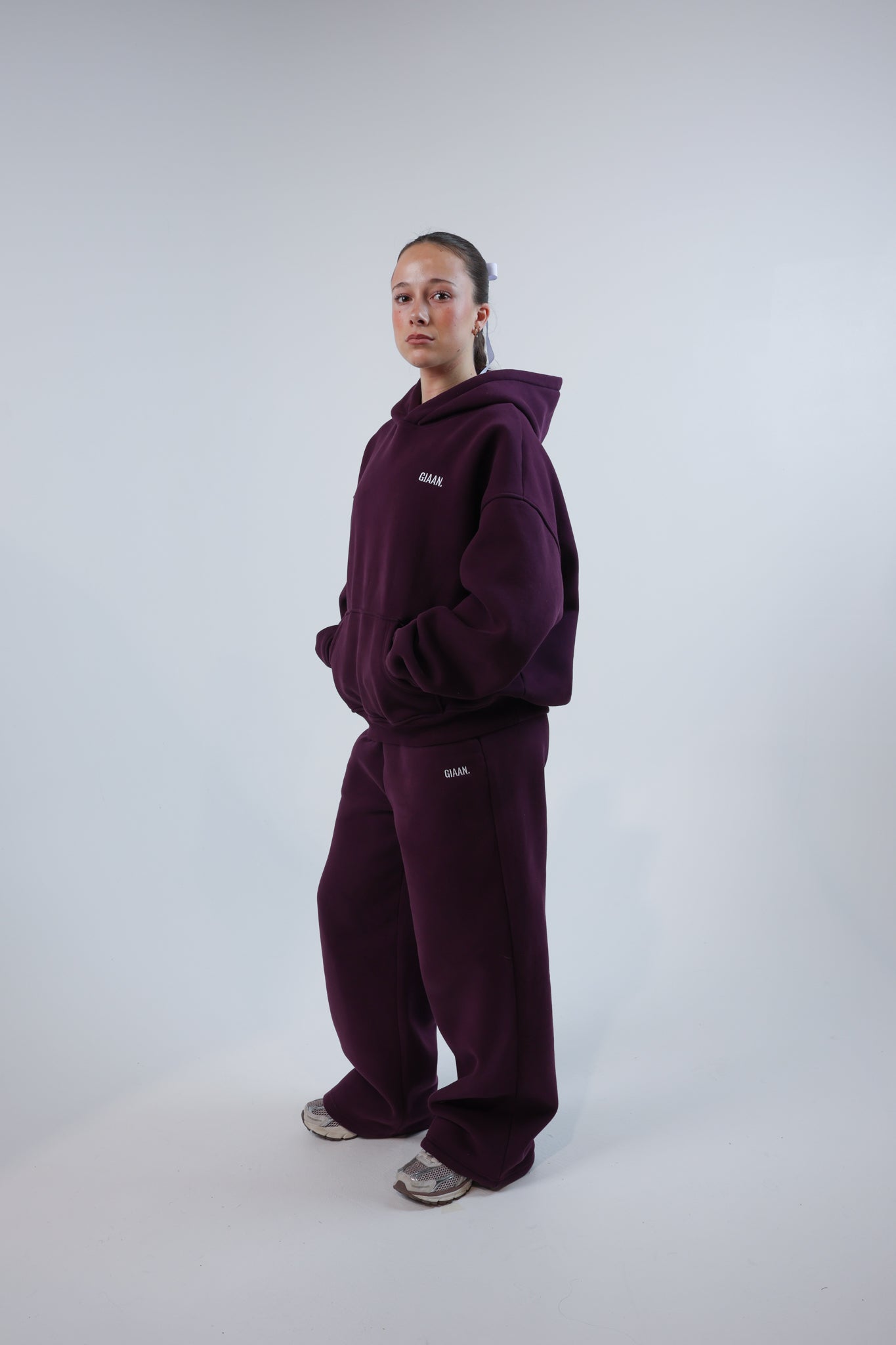 Giaan Track Pants Plum