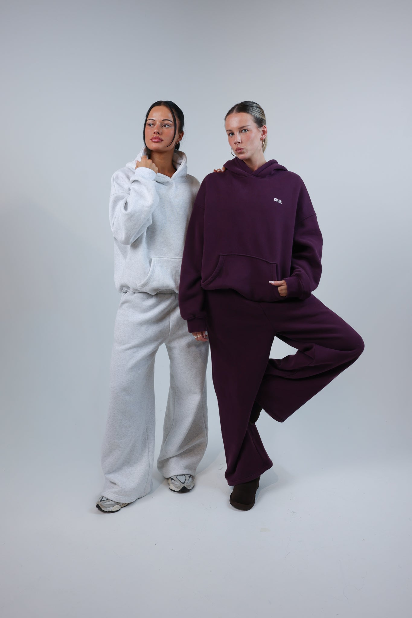 Giaan Hoodie Plum