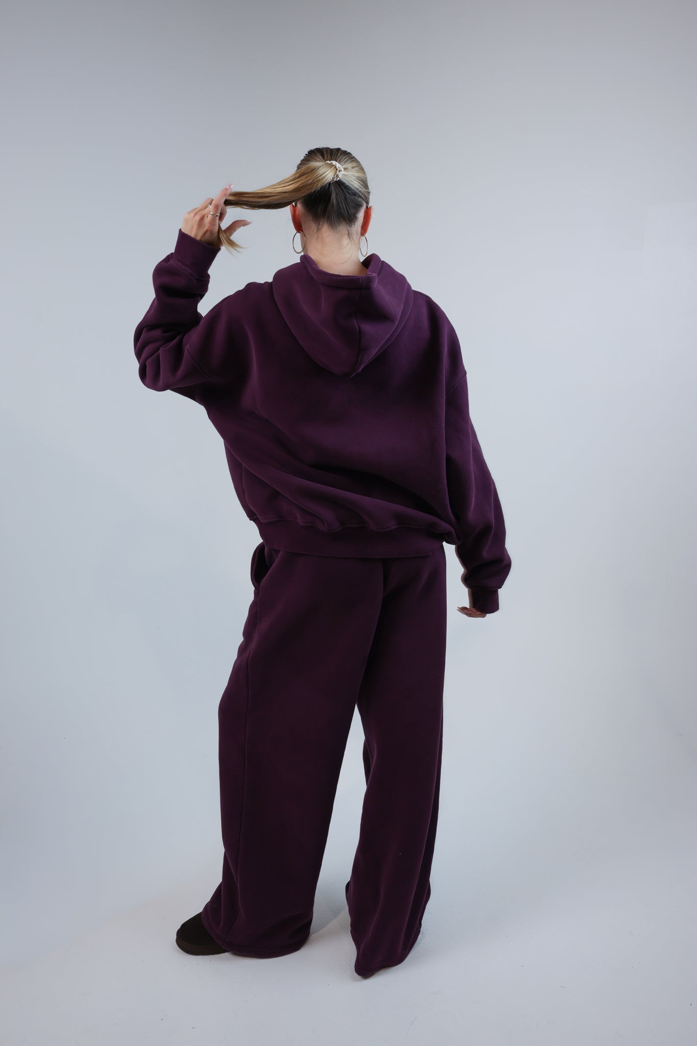 Giaan Hoodie Plum