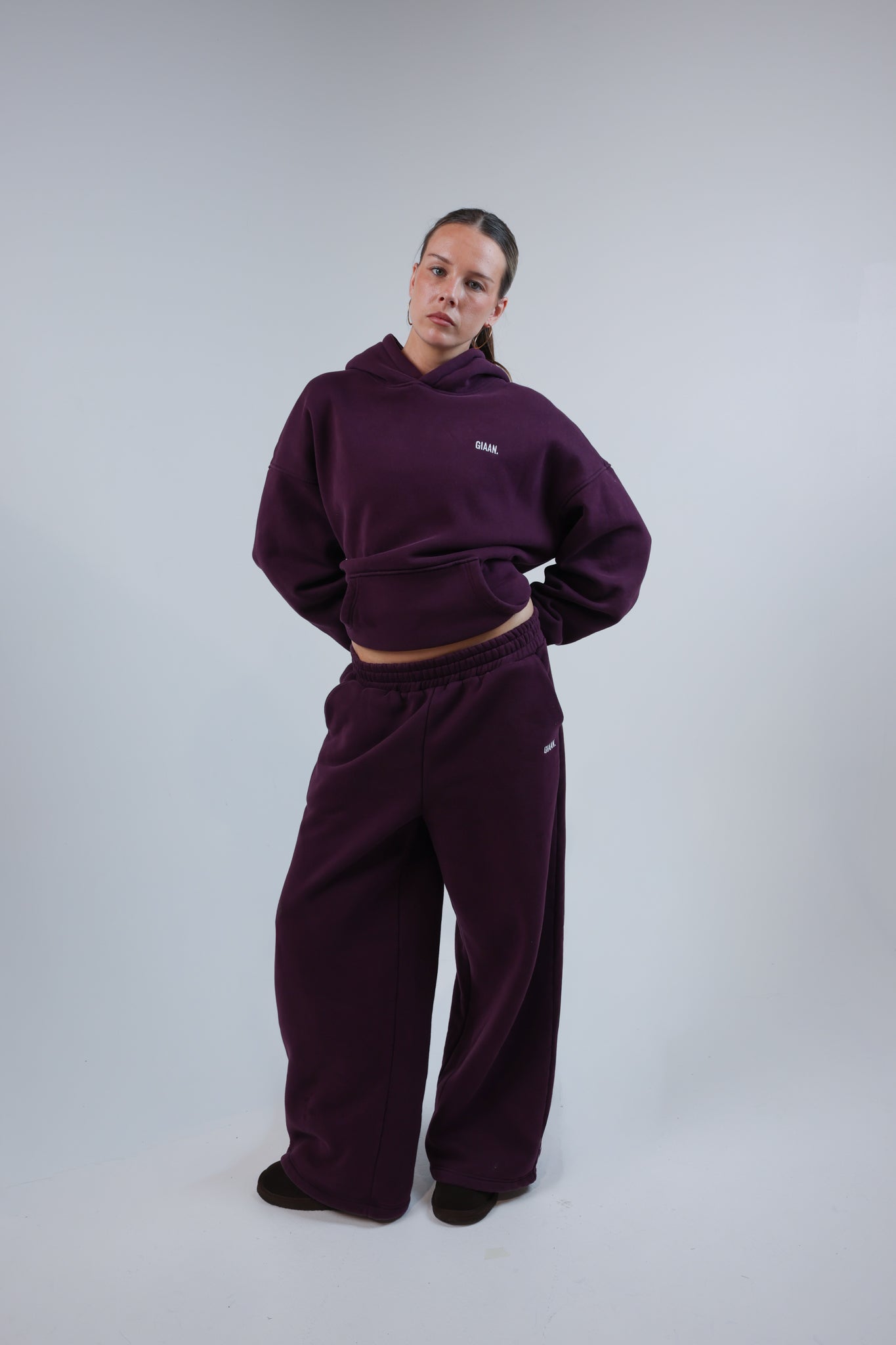 Giaan Hoodie Plum