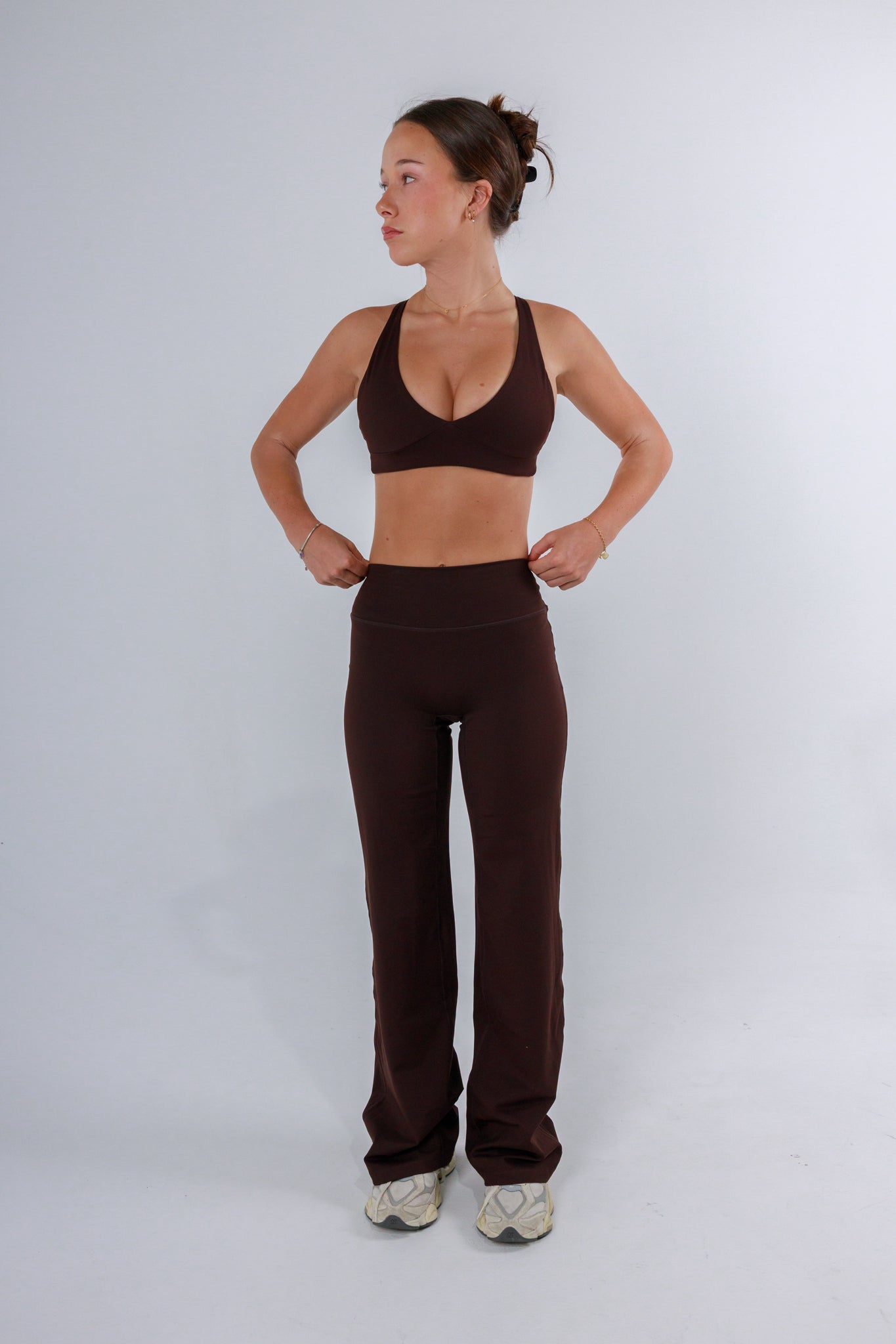 Euphoria Wide Leg Pants Chocolate